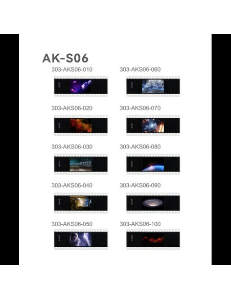 Godox AK-S06 Set Diapositive 6 per Proiettore AK-R21 - 10pz