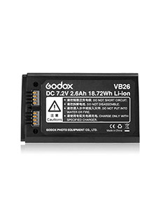 GODOX VB-26 VB 26B BATTERIA RICARICABILE PER V1
