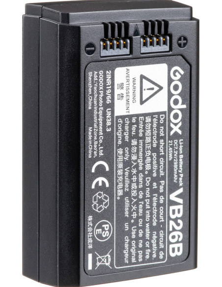 GODOX VB-26 VB 26B BATTERIA RICARICABILE PER V1
