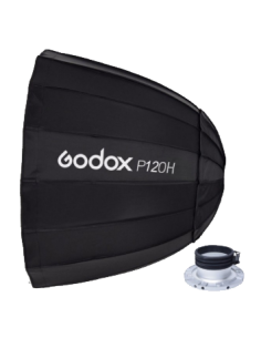 Softbox parabolico 120cm con anello bowens