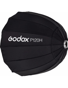 Softbox parabolico 120cm con anello bowens 2