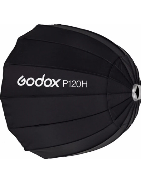 Softbox parabolico 120cm con anello bowens