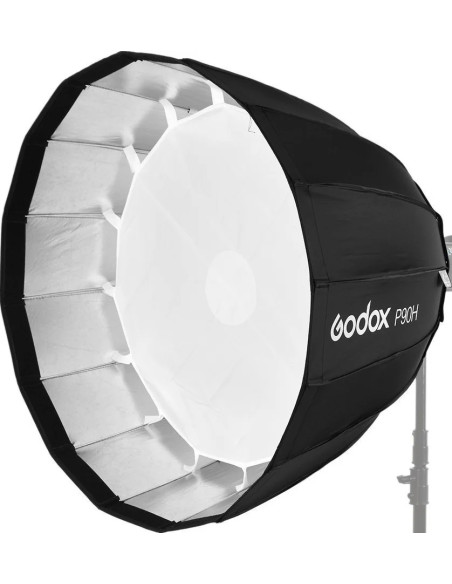 Softbox parabolico 90cm con anello bowens