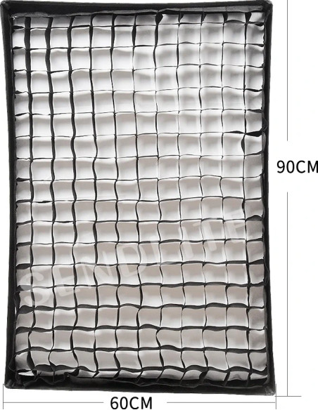 Softbox 60x90cm con griglia a nido d'ape