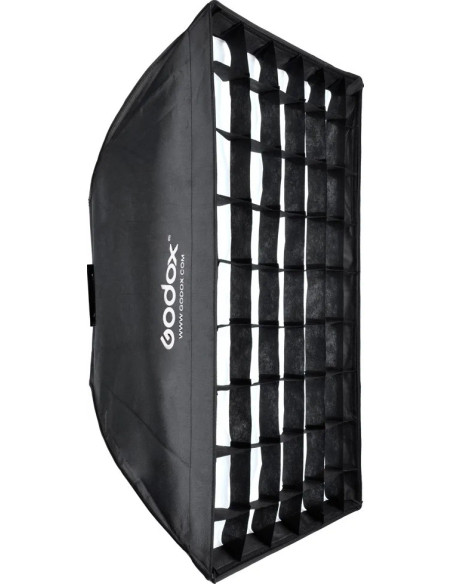 Softbox 60x90cm con griglia a nido d'ape