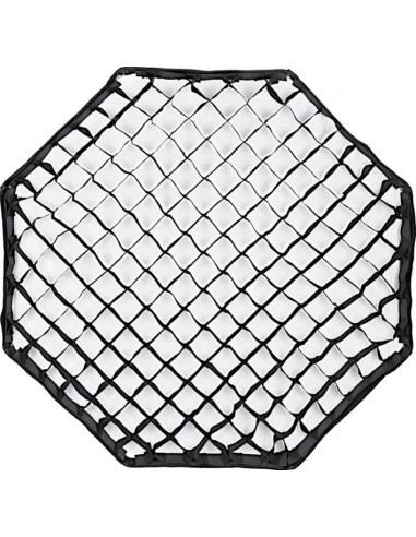 Softbox ottagonale a chiusura rapida 80cm con griglia