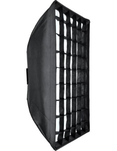 Softbox 80x120cm con griglia a nido d'ape 2