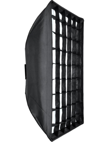 Softbox 80x120cm con griglia a nido d'ape
