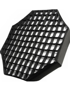 Softbox ottagonale 140cm con griglia a nido d'ape 2