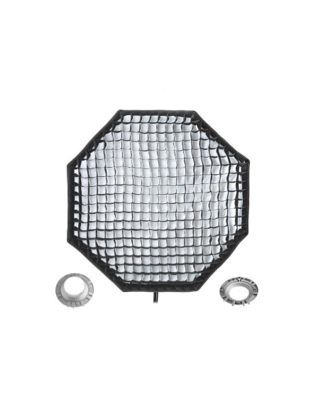 Softbox ottagonale 95cm con griglia