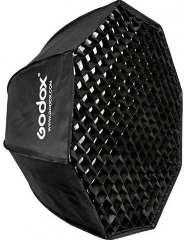 Softbox ottagonale 95cm con griglia