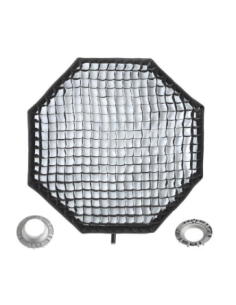 GODOX SOFT BOX OCTA 120 CON ANELLO (BOWENS) CON GRIGLIA SB-FW120