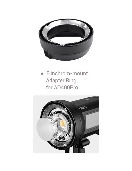 Adattatore Elinchrom per AD400PRO