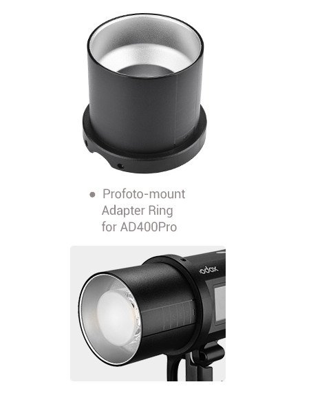 Adattatore Profoto per AD400PRO